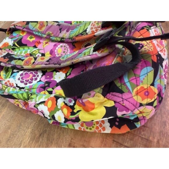 Vera Bradley Va Va Bloom Backpack Colorful Floral Campus Zipper SEE photos - Picture 10 of 16